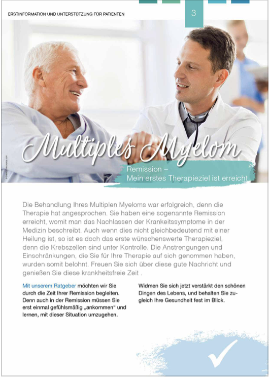 Broschüre multiples Myelom  – Die Remission