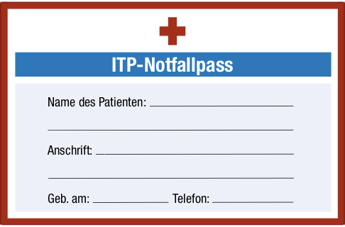 ITP-Notfallpass