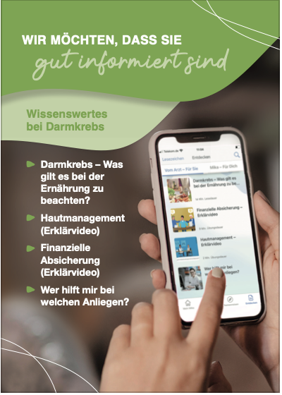 Postkarte „Lesetipps Darmgesundheit“ 