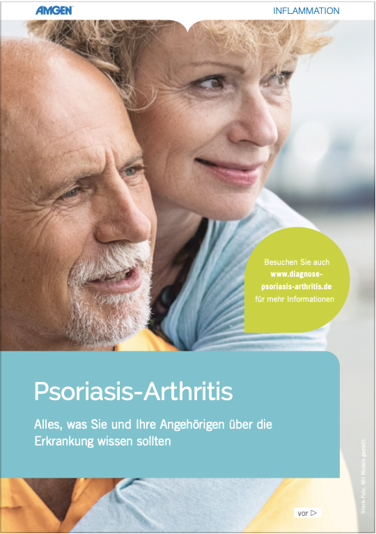 Indikationsbroschüre Psoriasis-Arthritis